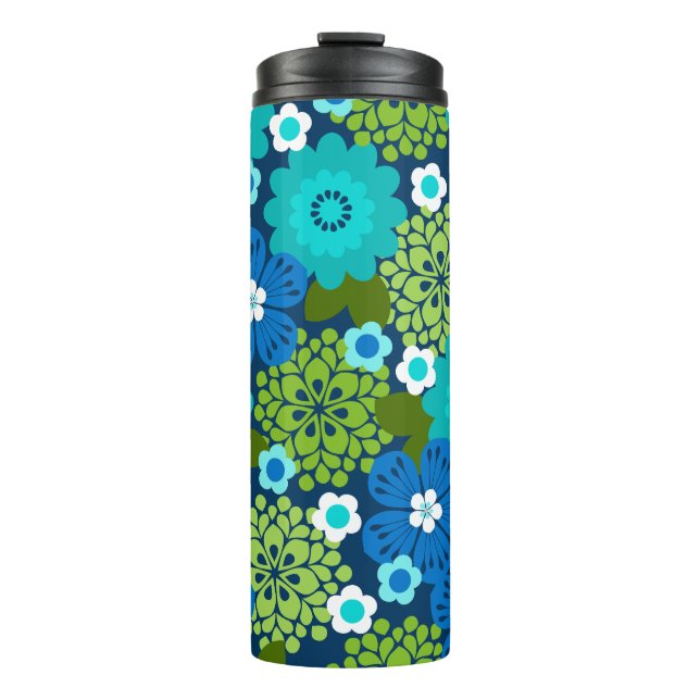 Allana Garden Hawaiian Graphical Floral - Cool Thermosbecher (Vorderseite)