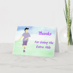 Allant le carte pour notes supplémentaire de mille