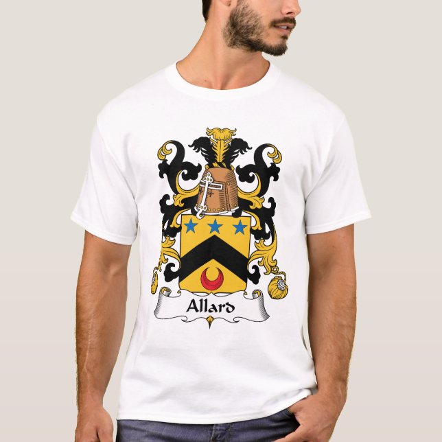 Allard Familienwappen T-Shirt (Vorderseite)