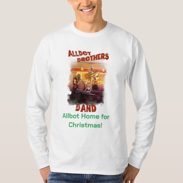 Allbot Brothers Band Weihnachts-T - Shirt (Vorderseite)