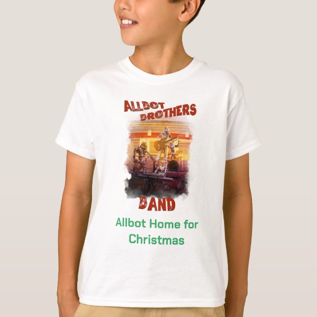 Allbot Brothers Band Weihnachts-T - Shirt (Vorderseite)