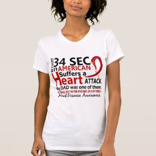Alle 34 Sekunden-Vater-Herz-Krankheit/Angriff T-Shirt