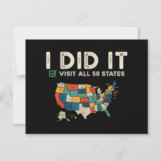 Alle 50 US-Staaten besucht - USA Map Travel - Besu