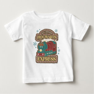 Alle Aboard auf dem HOGWARTS™-Express-Weihnachtspl Baby T-shirt