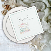 Alle Aboard dem Babyzug Baby Shower