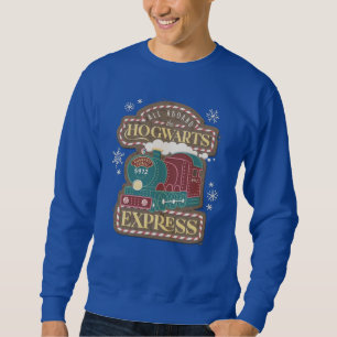 Alle Aboard dem HOGWARTS™-Express-Weihnachtscookie Sweatshirt