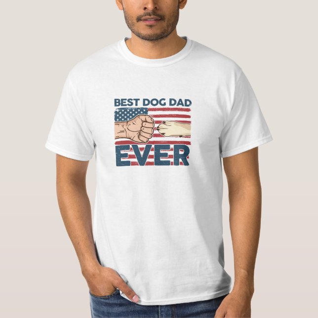 Alle American Dog Vater T - Shirt (Vorderseite)