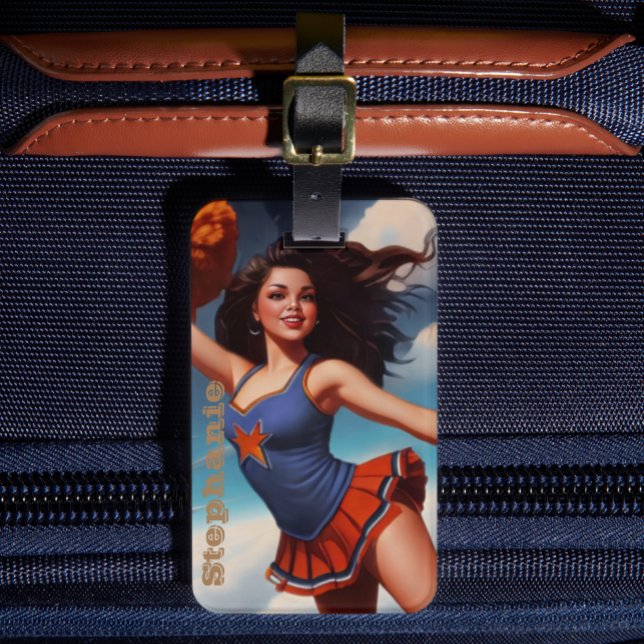 Alle American Girl Cheer Backpack Gepäckmarke Gepäckanhänger (Von Creator hochgeladen)