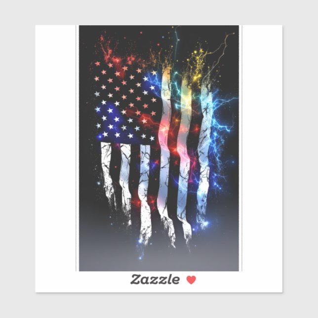 Alle Amerikaner Aufkleber (Blatt)