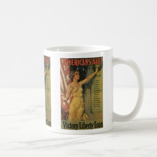 Alle Amerikaner Kaffeetasse (Rechts)