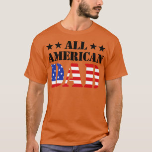 Alle amerikanische Papa-US-Flaggensonnenbrille für T-Shirt