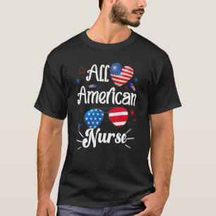 Alle amerikanische Sonnenbrillen American Flag 4th T-Shirt
