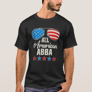 Alle amerikanischen ABBA 4. Juli Familie Matching T-Shirt
