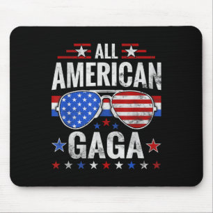 Alle amerikanischen Gaga Sungles Familie 4. Juli P Mousepad
