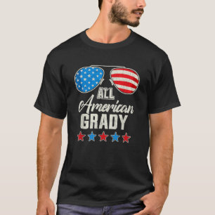Alle amerikanischen Grady 4. Juli Familie Matching T-Shirt