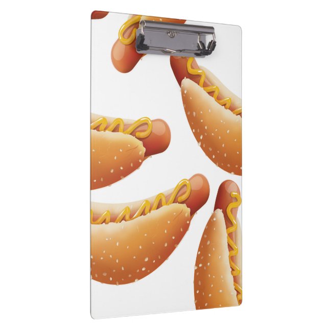 Alle amerikanischen Hot Dog. Klemmbrett (Rechts)