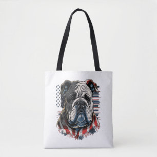 ALLE AMERIKANISCHEN Hunde lieben englischen Bulldo Tasche