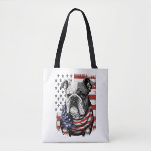 ALLE AMERIKANISCHEN Hunde lieben englischen Bulldo Tasche