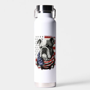 ALLE AMERIKANISCHEN Hunde lieben englischen Bulldo Trinkflasche