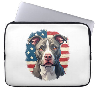 ALLE AMERIKANISCHEN HUNDE-Liebhaber pit bull (1) Laptopschutzhülle
