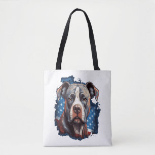 ALLE AMERIKANISCHEN Hundeliebhaber Grubenbull 4 Tasche