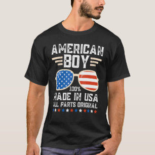 Alle amerikanischen Jungen 4. Juli Feuerwerk für J T-Shirt