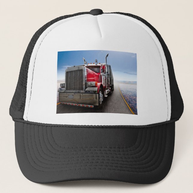 Alle amerikanischen Lastkraftwagen Truckerkappe (Vorderseite)