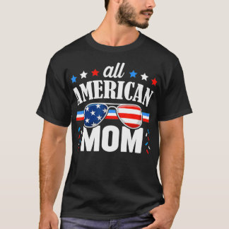 Alle amerikanischen Mama 4. Juli USA Family Matchi T-Shirt