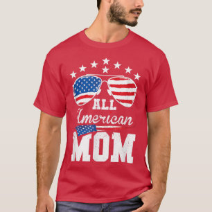 Alle amerikanischen Mamas 4. Juli Matching Family T-Shirt