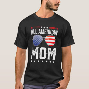 Alle amerikanischen Mamas, die zur vierten Klasse T-Shirt
