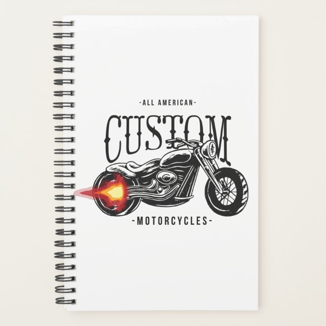 Alle amerikanischen Motorradplaner Planer (Vorderseite)