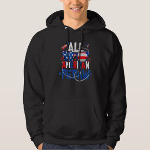 Alle amerikanischen Pepaw Sonnenbrillen US-Flagge  Hoodie