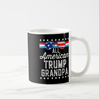 Alle amerikanischen Trump Grandpa American Flag Su Kaffeetasse