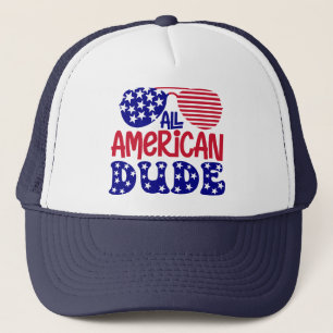 Alle amerikanischen Typ-32286 Truckerkappe