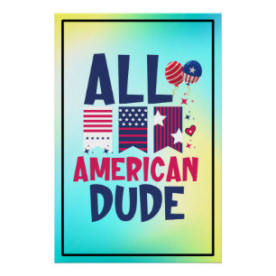 Alle amerikanischen Typ-96993 Poster