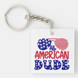 Alle amerikanischen Typ Schlüsselanhänger