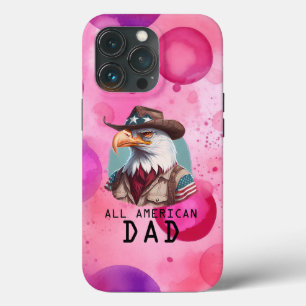 Alle amerikanischen Vater 4. Juli Bald Eagle USA F Case-Mate iPhone Hülle