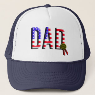 Alle amerikanischen Vater Truckerkappe