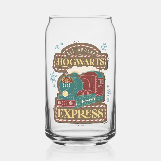 Alle an Bord des HOGWARTS™ Express Weihnachtskochs Dosenglas (Vorderseite)