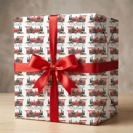 Alle an Bord des lustigen Zuges, nächste Haltestel Geschenkpapier