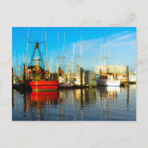 Alle angedockt postkarte