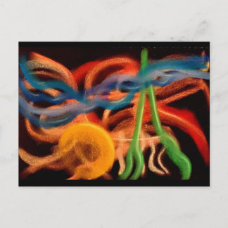 Alle angeschlossenen postkarte