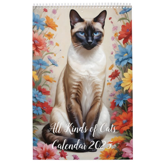 Alle Arten von Katzen Kalender (Titelbild)