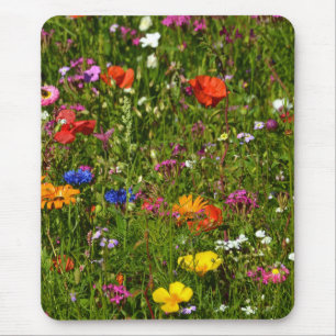 alle Arten von schönen Blume Mousepad