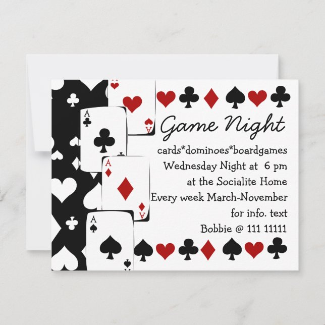 Alle Ass Einladung (Vorderseite)