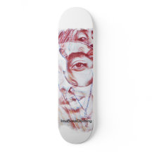 Alle Augen auf meinem Skateboard