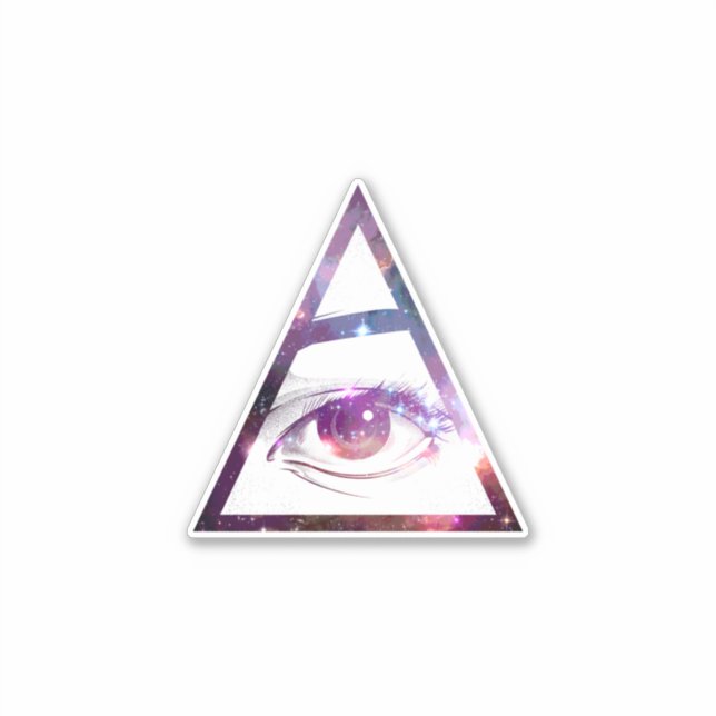 Alle Augen Aufkleber (Vorderseite)