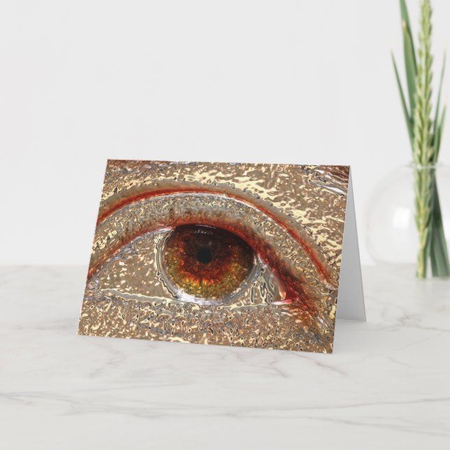 Alle Augen (in Metal Overlay) Karte (Vorderseite)