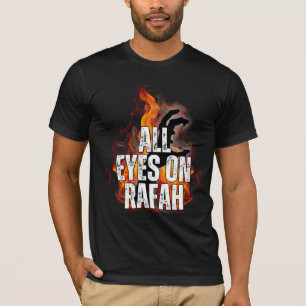 ALLE AUGEN ZU RAFAH - Rafah Gaza Palästina-Massake T-Shirt