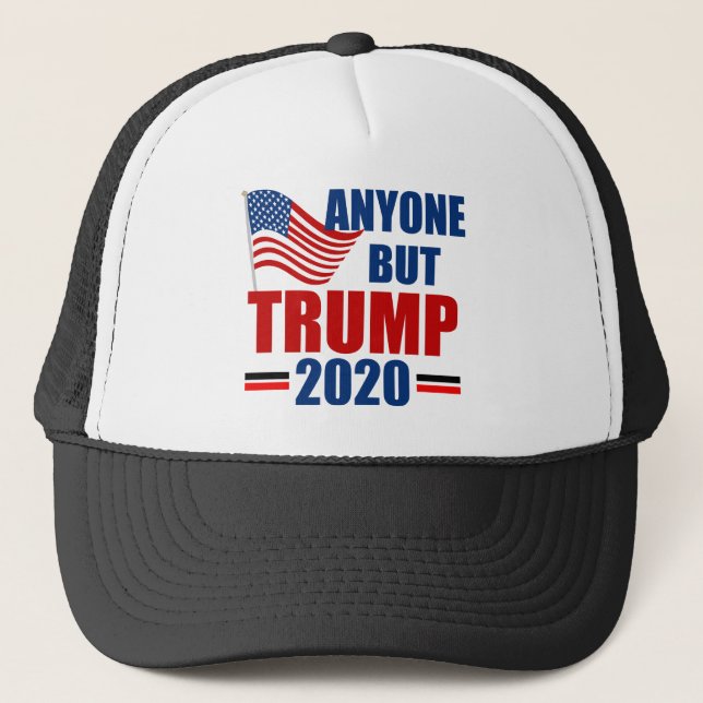 Alle außer Donald Trump 2020 Truckerkappe (Vorderseite)